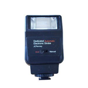 JCPenney Camera Flash Automatic Strobe for Pentax FOR PARTS ONLY NOT TESTED